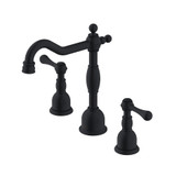 Gerber D306957BST Opulence Two Handle Roman Tub Faucet Trim Kit - Satin Black